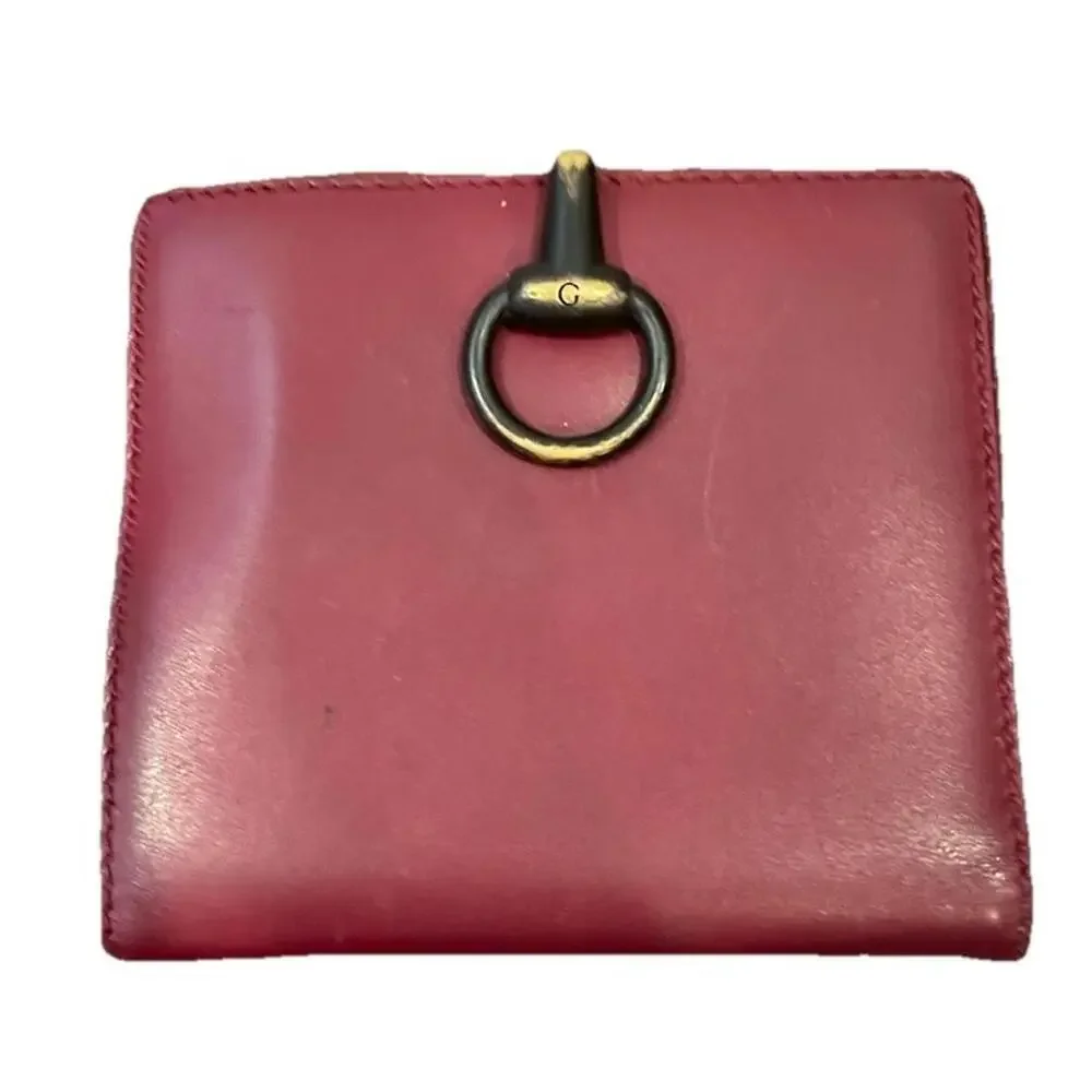 gucci Burgundy/Purple/Red Wallet